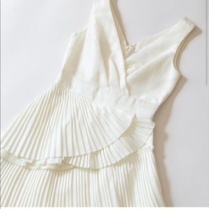 Ruffle CREAM dress
